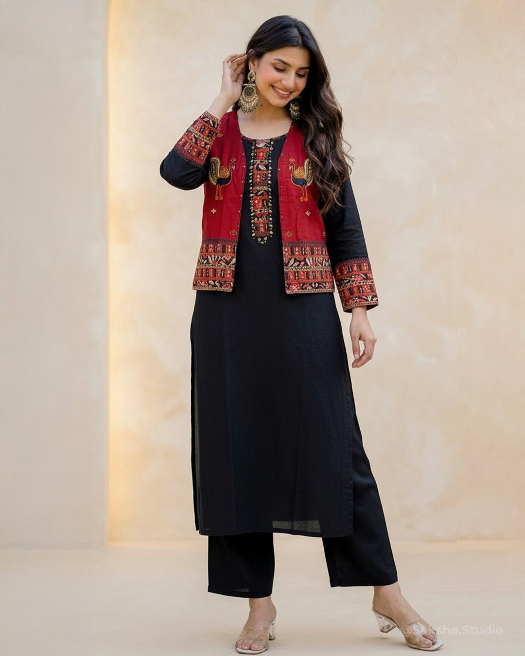 2Pcs Kurti Set