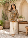 Coffee Garden Pure Cotton Collar Tunic!
