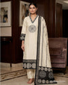 Bloom Print Pure Cotton Muslin Straight Suit - Sakshe Studio