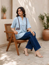 Sky Magic Rayon Blend Cotton Tunic!